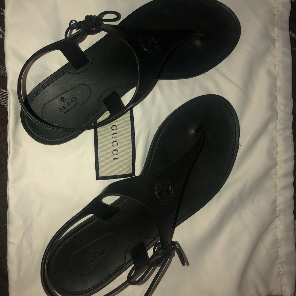 Gucci black sandals